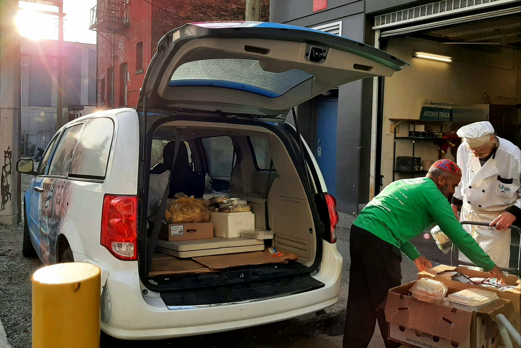 Vancouver, Canada - Honoring the Holy Day of Arba’een (40th Day of Martyrdom of Holy Family of Prophet Muhammad ﷺ in Karbala) by Rescuing 700+ lbs of Essential Foods & Distributing to Community's Senior Care Home & Union Gospel Shelter