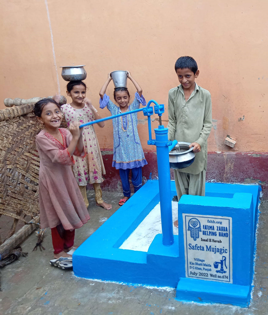 Punjab, Pakistan – Safeta Mujagic – FZHH Water Well# 674