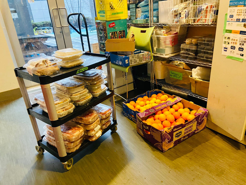 Vancouver, Canada - Participating in Mobile Food Rescue Program by Rescuing & Distributing Holiday Gifts, Decorations & Essential Groceries to Families Residing at Low Income Housing & Women Shelter