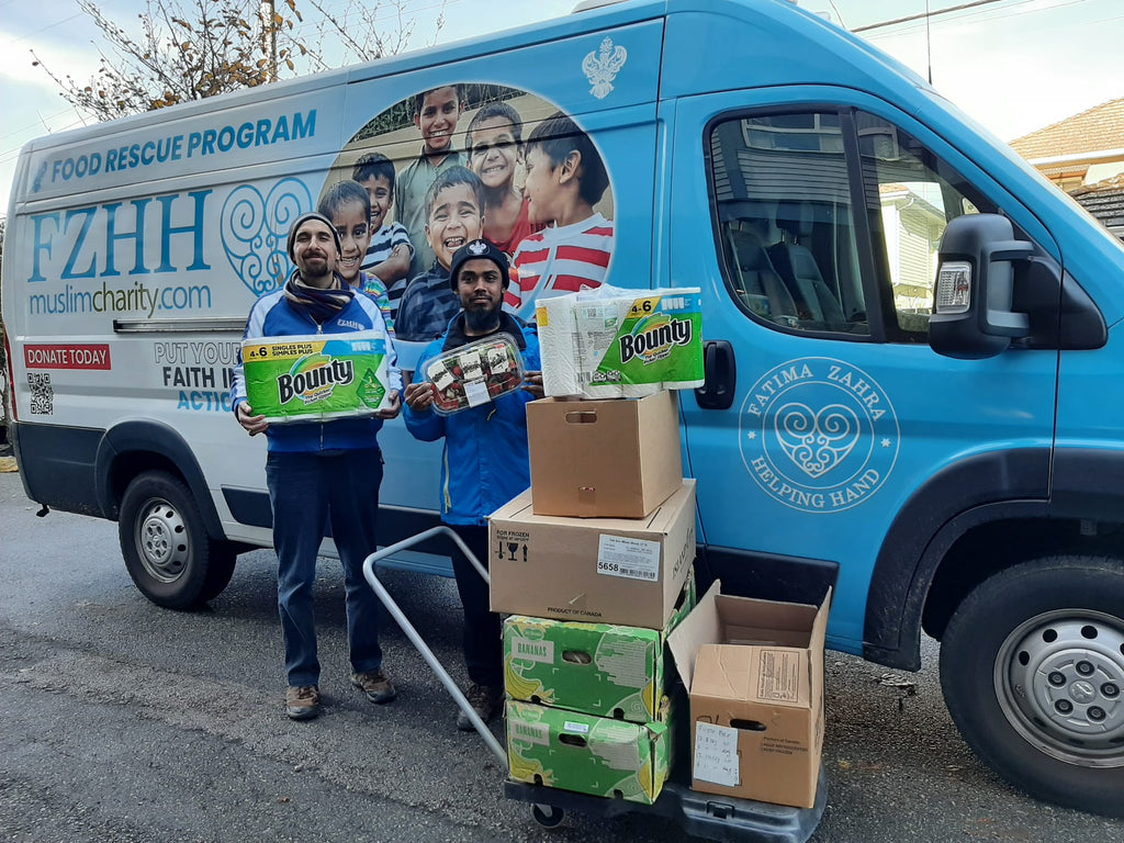 Vancouver, Canada - Participating in Mobile Food Rescue Program by Rescuing & Distributing 1000s of lbs. of Essential Foods & Groceries to Local Community's Less Privileged People at Low-Income Family Residences & Several City Homeless Shelters