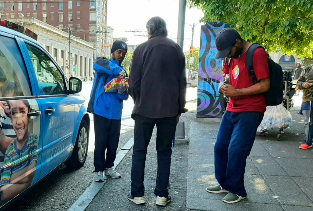Canada - Honoring Shahadat/Witnessing of Imam Muhammad al-Baqir ع on Holy Seventh Day of Dhul Hijjah by Serving Food to Community's Homeless & Less Privileged People