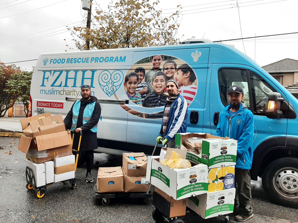 Vancouver, Canada - Participating in Mobile Food Rescue Program by Rescuing & Distributing 2000+ lbs. of Essential Foods to Local Community's Less Privileged People at Low-Income Family Residences & Several City Homeless Shelters