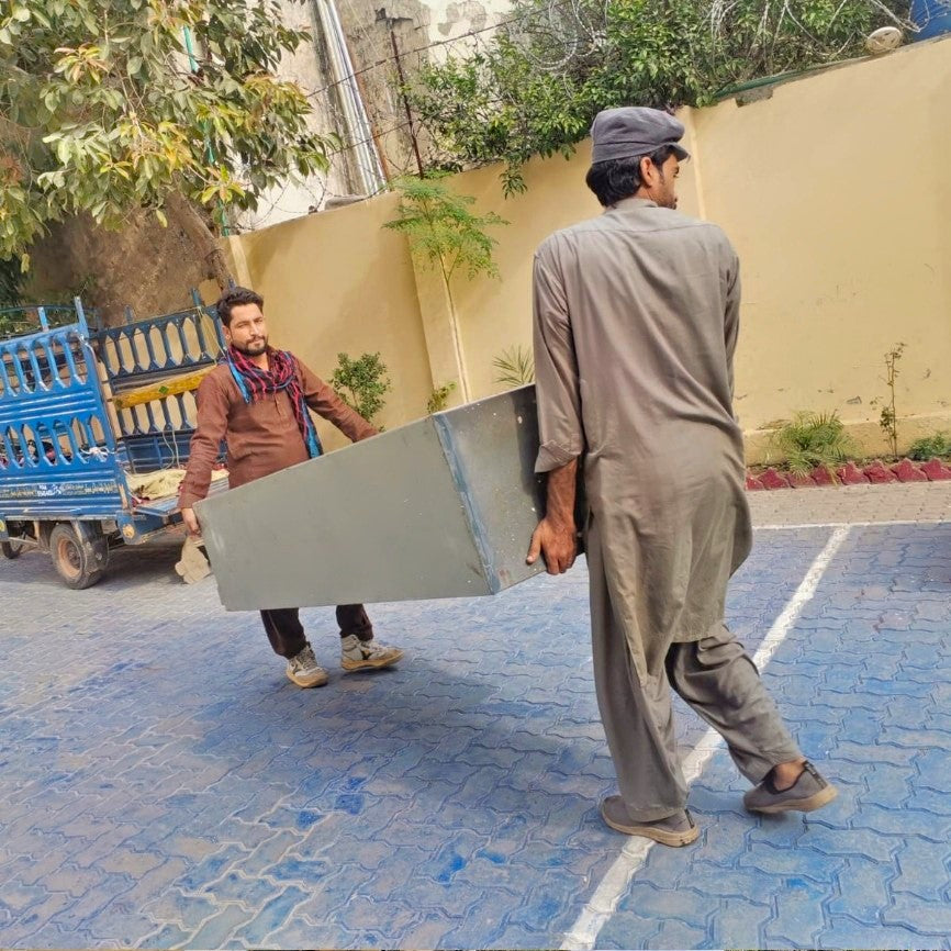 Lahore, Pakistan - Participating in Orphan Support Program by Repairing & Refurbishing Damaged Cupboards & Installing New Locks at Local Community's Orphanage Serving Beloved Orphans & Less Privileged Children