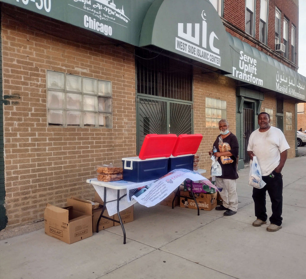 Honoring Blessed Wiladat/Birthday of Mawlana Shaykh Adnan al-Kabbani (Q) by Rescuing & Distributing Bakery Items & Cold Water Bottles to City Mosques - CHI