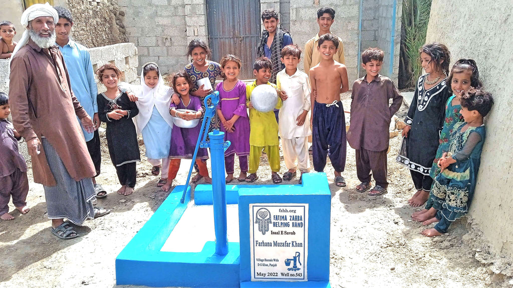 Farhana Muzafar Khan – FZHH Water Well# 543 – PK