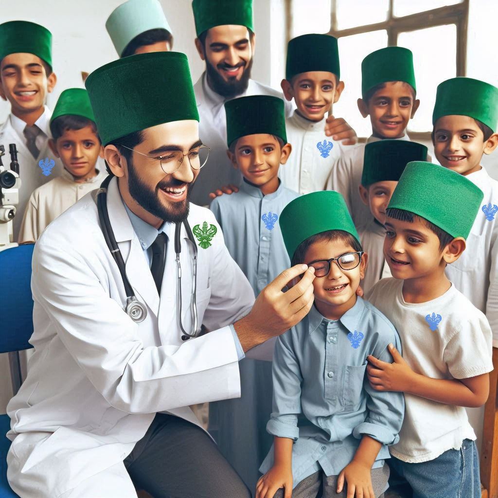 Lahore, Pakistan - Participating in Pediatric Ward Program & Orphan Support Program by Providing Essential Vision Care Services to Beloved Orphans at FZHH Medical Camp